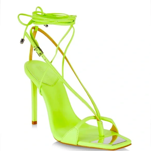 green emerald velvet dress AZALEA WANG NERIYA MULTI RHINESTONE FLOWER STILETTO SANDAL  AKIRA